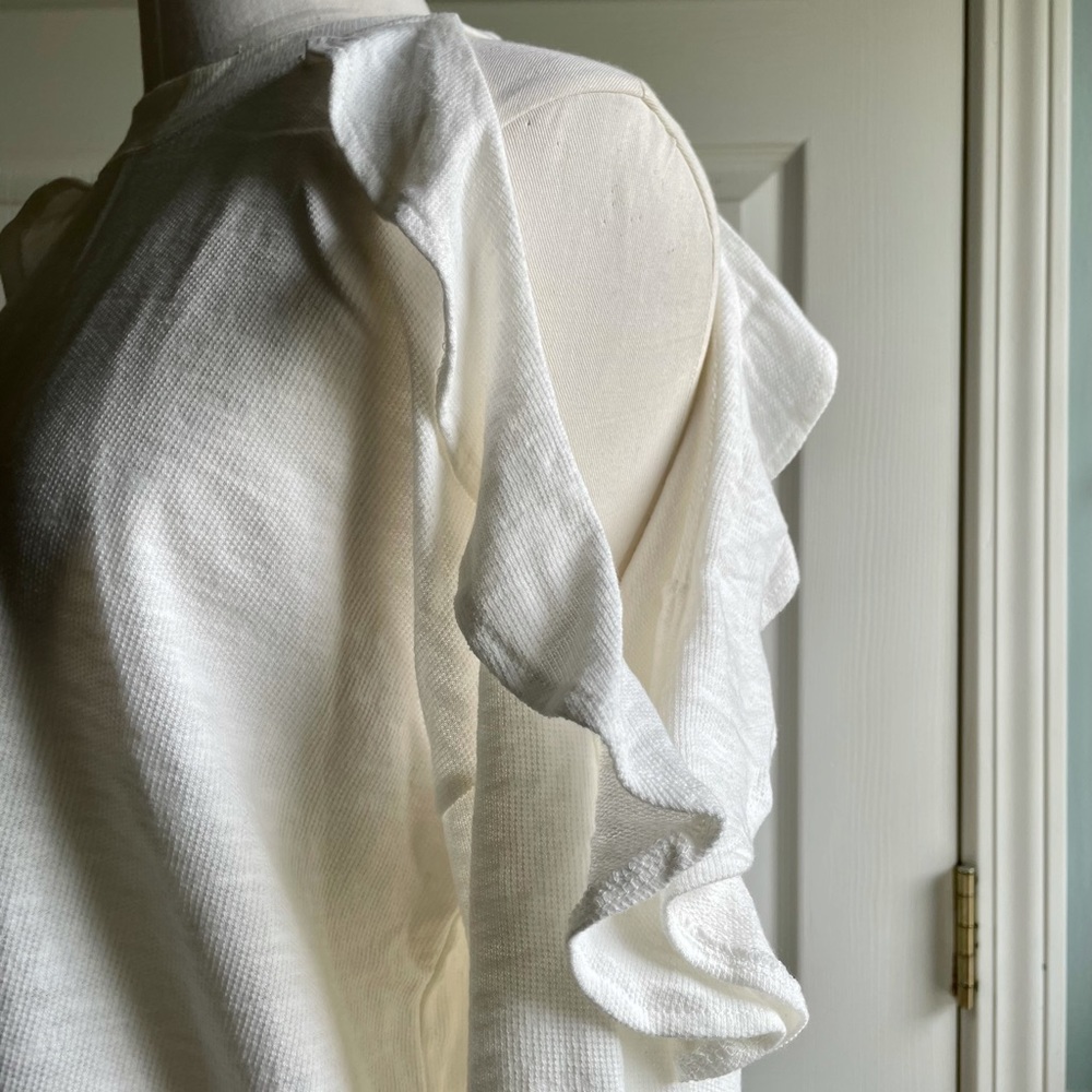 Lush Ruffle Sleeve Sweater - Picture 3 of 7
